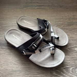 Merrell memory foam air cushion select grip sandals